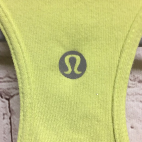 Lululemon highlighter color racer back tank top - Picture 3 of 3